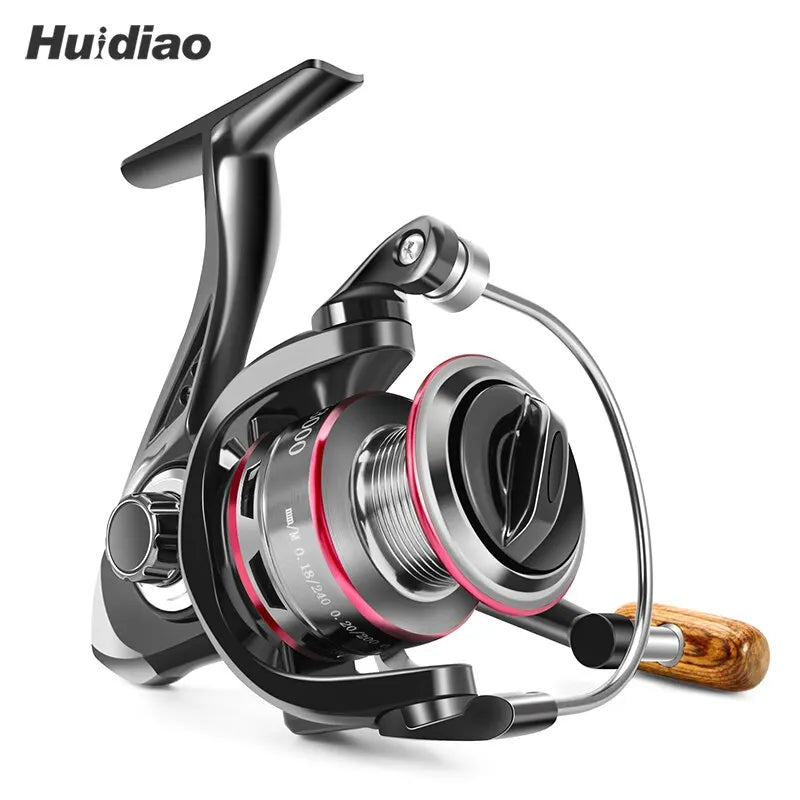 Huidiao Fishing Reel 1000-7000 Spinning Reel Stainless Steel Bearing S